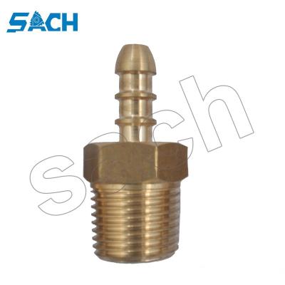 China BRASS CABLE HOSE RUBBER CONNECTOR 1/2 NPT brass for sale