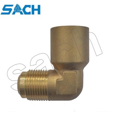 China FITTING BRASS ELBOW for sale