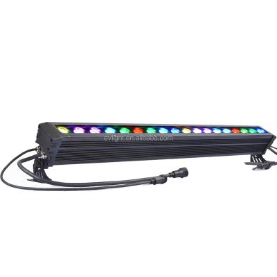 China Sports stadiums dmx wall washer led bar light 18*10w ​​RGBW pixel led flood light for sale