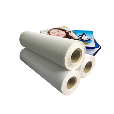 China Inkjet Printing Waterproof Canvas 380gsm , Polyester Art Canvas Aqueous Inkjet Polyester Roll for sale