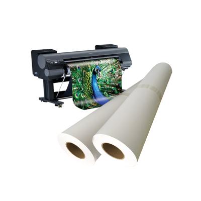 China Digital Inkjet Printing 108gsm Waterproof Inkjet Matte Photo Paper Roll , Squirt Matte Photo Paper for sale