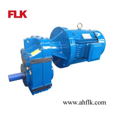 China Shaft Mounted Parallel Shaft Helical Gearbox for Coveyors for sale