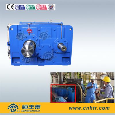 China High Speed Bevel Electric Motor Gear Reducer / Helical Reduction Gearbox for sale