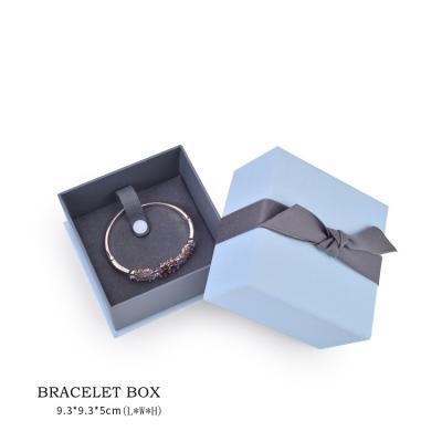 China Handmade Premium Ring Box Jewelry Rings Earrings Pendants Cardboard Necklace Bangle Bracelets Packaging Gift Jeweley Box for sale