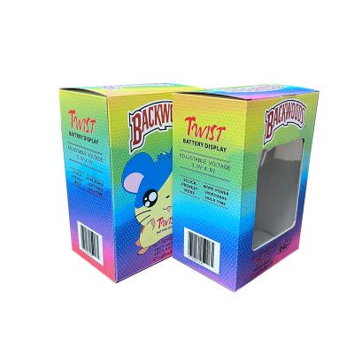 China New Style Rectangle Disposable Box For Candy Paper Box Strong Corrugated Cardboard Box With Window for sale