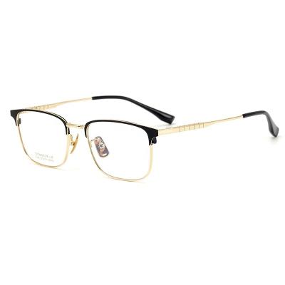 China Reading Game Working Hengtai Organ Leg Glasses Frames Pure Titanium Optical Glasses Frame Men's Full-rim Glass IP High Level Eyewear for sale