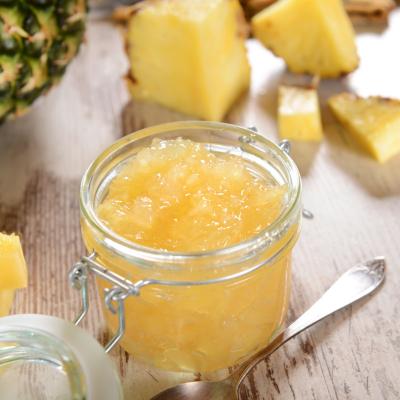 China Taiwan's famous drink topping boba topping jam popping pineapple for sale