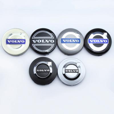 China Auto Parts Volvo Hub Cap Cover VOLVO S40 S60 S80L XC60 XC90 Plastic ABS Car Hub Cap Logo Plastic Hub Cap Tire Center Cap for sale