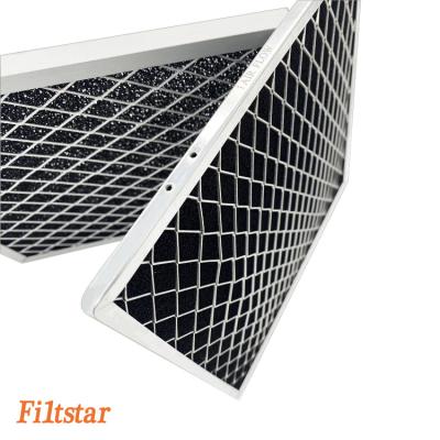 China Small Resistance Customize Metal Frame Air Pre Filter G1 G4 Washable Primary Air Filter Factory For Clean Room Project for sale