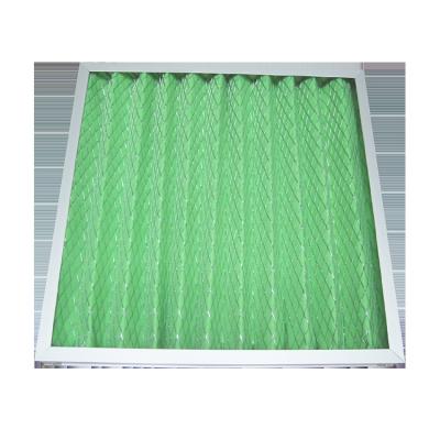 China HVAC Deep Pleated G4 Quality Industry Pre-Filter Clean Room Pre Filter And Air Purifier Pre Air Filter for sale