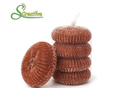 China 30g Copper Scouring Pads , Copperize Steel Cleaning Ball No Hurt To Your Hands for sale