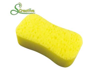 China Scratch Free Colourfu Car Cleaning Sponge Soft Perforated For Auto Glass Care for sale