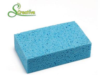 China Non Scratch Square Car Washing Cellulose Sponge With Strong Water Absorption for sale