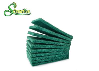 China Polyester Abrasive Scrubbing Pads for BBQ Grill / Dishware Cleaning Free Sample for sale