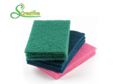 China Industrial Cleaning Heavy Duty Scouring Pads Non Abrasive 350gsm / 500gsm / 700gsm for sale