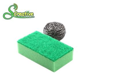 China Sink Cleaning Stainless Steel Scourer , Multi Purpose Steel Scrubbing Pads for sale