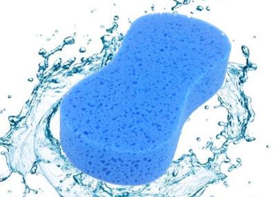 China Seaweed Porous Car Cleaning Sponge , Compressed Ultra Soft Auto Wash Sponge for sale