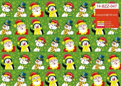 China Christmas Gift Wrapping Paper Rolls For Decorative Packing Customized Printing for sale