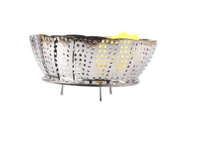 China Multi Purpose Stainless Steel Steamer Basket For Food Vegetable Steaming for sale