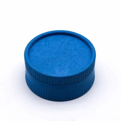 China Biodegradable Windproof Grinder 2 Smoke Wholesale Custom Tobacco Grinder 55Mm-2 Logo Plant Fiber Grinders Biodegradable Layer Grinder for sale