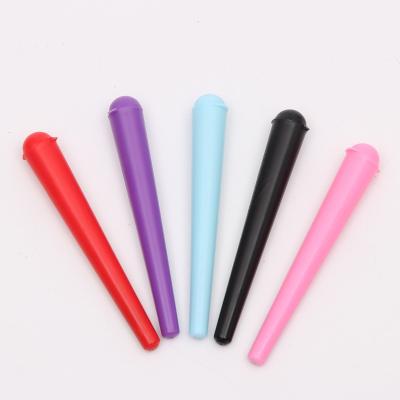 China Freshness Preservation Plastic Tube Sealed Popular Plastic Smoking Cones Rolling Papers 2022 Custom Made for sale