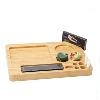 China Factory Sale High Quality Wooden Rolling Tray Custom Multi-Purpose Rolling Tray Wooden Tray for sale