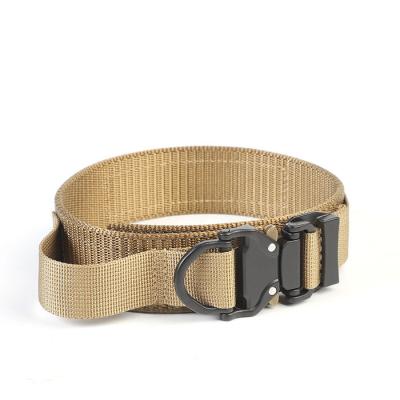 China Custom Wholesale Nylon Webbing Dog Collar For Small Medium Large Dogs Cheap Pet Puppy Collar With Heavy Duty Clip Buckle for sale