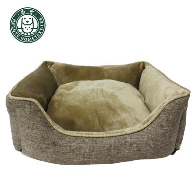 China Soft Dog Sofa Nest Home Blanket Mat House Mattress Winter Warm Pet Blanket Dog Bed Kennel Cotton Removable For Small Pets Puppy Cats for sale