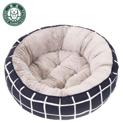 China Breathable Dog Beds For Dogs House Medium High Density Polyester Filling Dogs Cage Kennel for sale