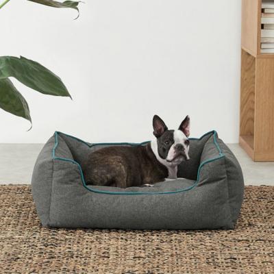 China Breathable Luxury Oxford Pet Bed Dismountable And Connected New High Quality Machine Washable Sponge Dog Bed for sale