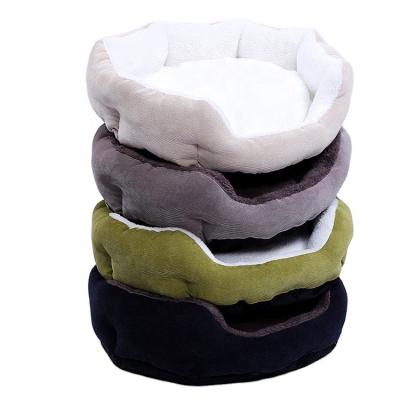 China Wholesale Travel Style Single Dog Bed Kennel Soft Material Heating Dog Bed for sale