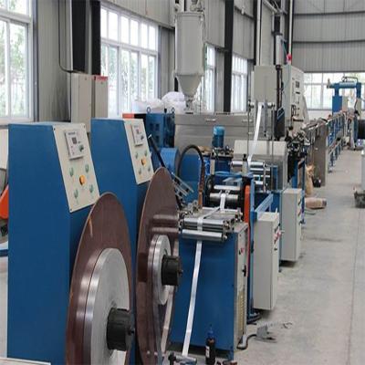 China Stranding steel wire sheathing production line for plastic protective manufacturing date cable/PVC extrusion line rig zu verkaufen