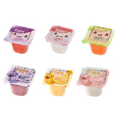 China Quality Natural Choice Mixed Fruity Snacks Lovely Jelly Cartoon Instant Jelly Pudding for sale