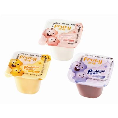 China Natural Factory Hot Sales All Age Liked Snacks Jelly Fruity With Box Konjac Pudding for sale