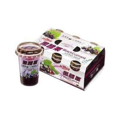 China Natural Snack Factory Multi Flavor Berry Fruit Pudding Jelly Drink Black Currant Sale Sale for sale