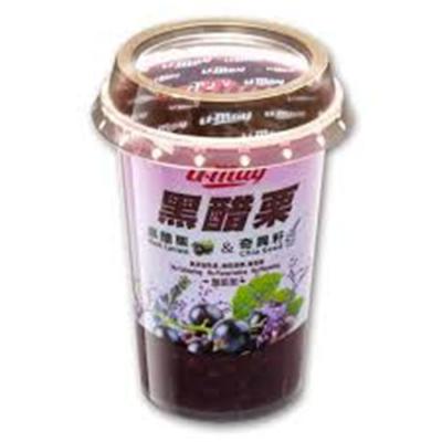 China Hot Sale Factory Normal No Additive Fruit Jelly Drink Black Currant Jelly Healthy for sale