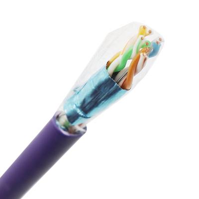 China Telecommunication CE CPR Copper CCA ccs cat6 sftp utp sftp network 305m shielded lan cable for sale