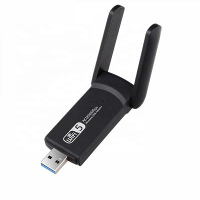 China 1200M LAPTOP 5G Wireless Network Card WIFI Receiver Wireless Network Card for sale