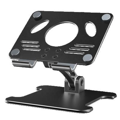 China Portable High Quality Folding Mount Metal Shelf Metal Desk Stand Lazy Bracket for sale