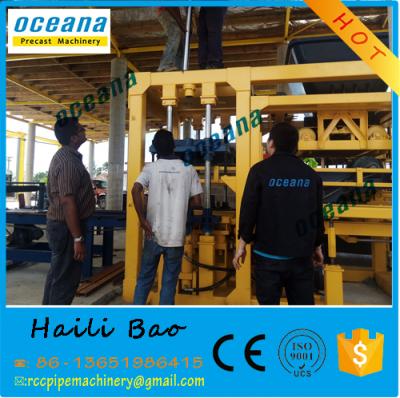 China Cement block machinery equipment for making concrete blocks, cement pavers and roof tiles. for sale