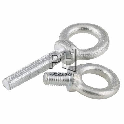 China M6 M8 M10 M12 M12 M14 M16 M18 Stainless Steel M6 M8 M10 M12 M12 M14 M16 M18 Stainless Steel M6 M8 M10 M12 M14 M16 White Galvanized Eye Bolt Extended Threaded Eye Lifting Ring Screws Length 12mm-60mm for sale