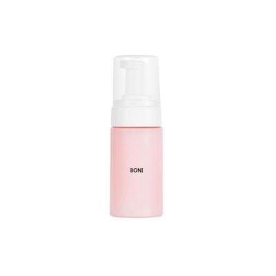 China Foaming bottle of Toner Mousse of Personal Care 100ml 150ml of pumps of pink bottle white distributor for sale