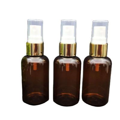 China Hotsale Luxury 50ml60ml Personal Care Pouring Spray Plastic Bottle for sale