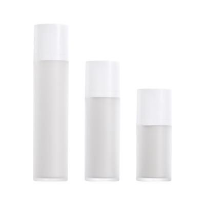 China Luxury torsion of the hotsale 15ml30ml50ml of personal care to the top of the white air bottle of frozen pump frozen by double for sale