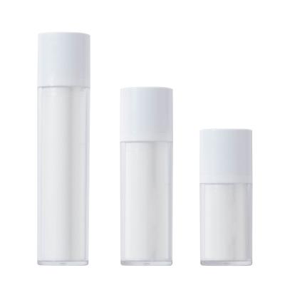 China Hotsale 15ml30ml50ml Personal Care Luxury Twist Up Plastic Cosmetic Airless Pump Bottle for sale