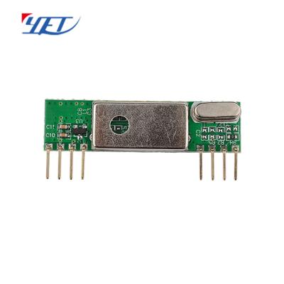 China YET210 Universal RF Transmitter 433.92/315 Long Distance Superheterodyne Receiver Module for sale