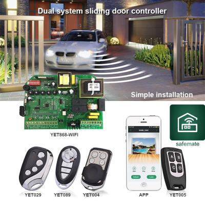 China Universal Controller Smart Controller Board Yet868 WiFi Smartphone Mobile Phone Control Sliding Door Gate for sale