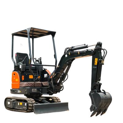 Cina Best Selling High Efficiency 2000kg 2ton 1ton Mini Farms Excavator in vendita