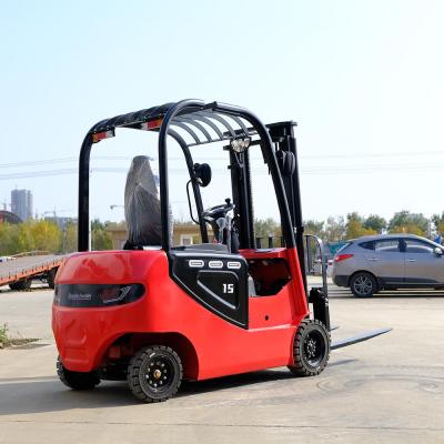 Cina Shanding CPD15 1.5 ton 1500kg lead acid battery 60V 180AH compact forklift maximum loading electric forklift in vendita