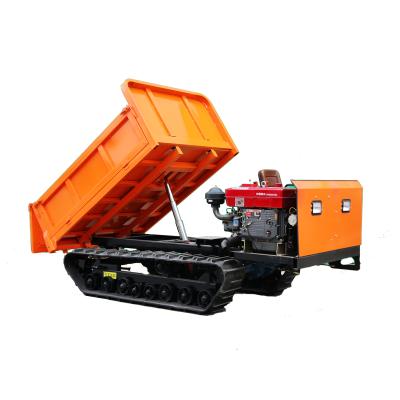 China GOOD PRICE Hotels RUBBER TRACK DUMPERS SALE 3 TON MINI LOADER HOT GARDEN USE 1 TON 2 TON 4 TON MINI CRAWLER DUMPER FOR SALE en venta